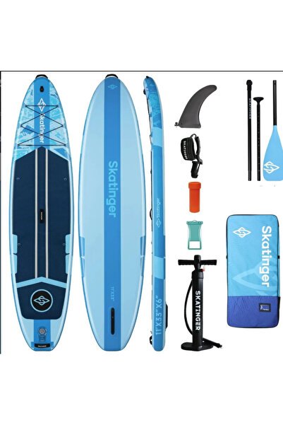 Skatinger Kamera Aparatlı Stand up Paddle Board 335x84x15 cm ölçülerinde Şişm...