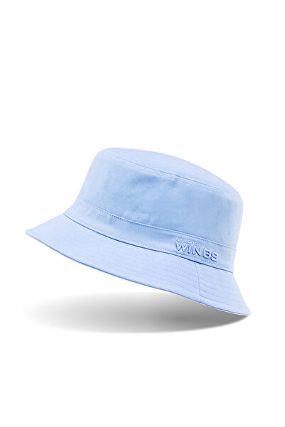 WINGS BRAND Pălărie tip pescar WINGS UNLEASH din bumbac, ALBASTRU PASTEL