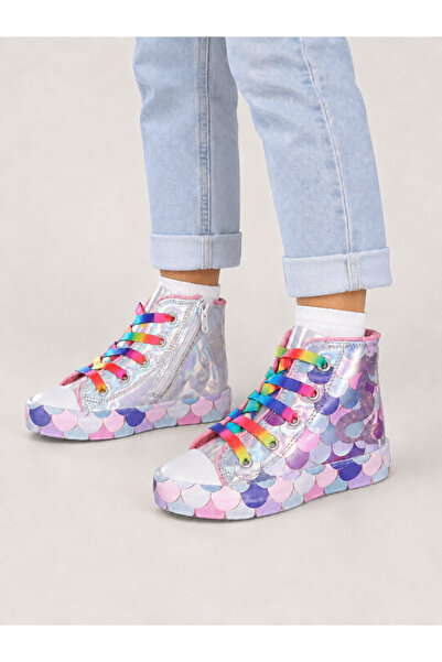 Casabony Mermaid Hologram Girls' Sneakers