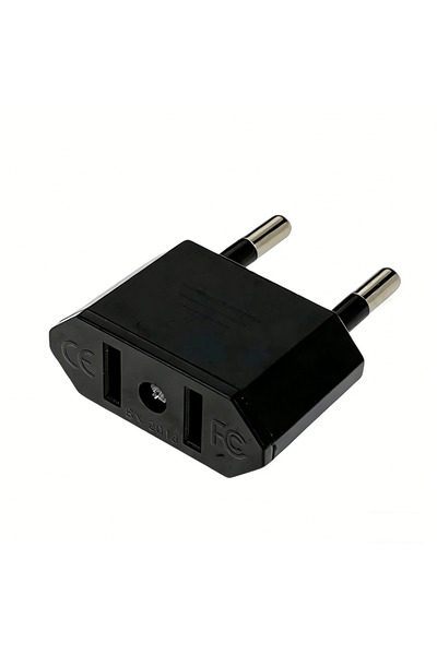 choice2 EU Plug-1 Travel Power Adapter 2 Pin US to EU Plug Converter American...