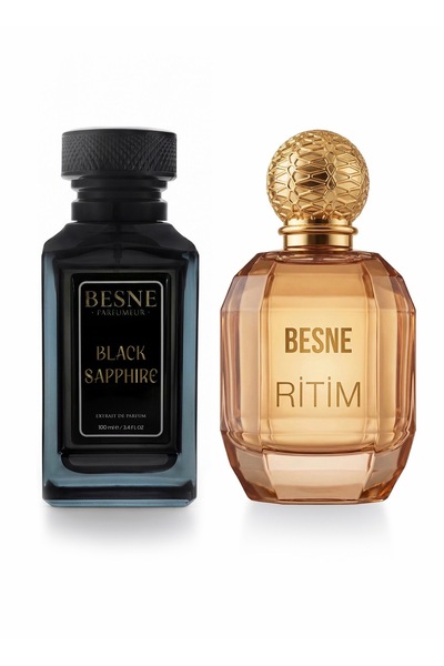 besneparfum Besne Parfüm Black Sapphire Ritim Çift Set