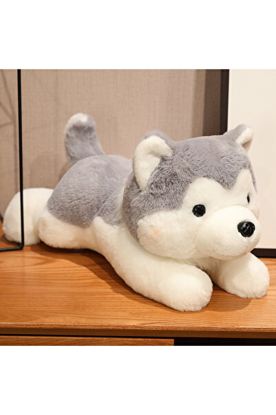 Choice 40cm gray 30/40CM Cute Husky Dog Plush Toy Stuffed Animal Soft Kawaii ...