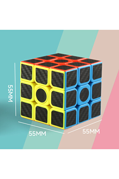 Choice مكعب ألياف الكربون 703S-3 3x3x3 لتخفيف التوتر من ألياف الكربون تعليم ا...