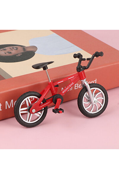 Choice Red 1pc Retro Alloy Mini Finger BMX Bicycle Assembly Bike Model Toys G...