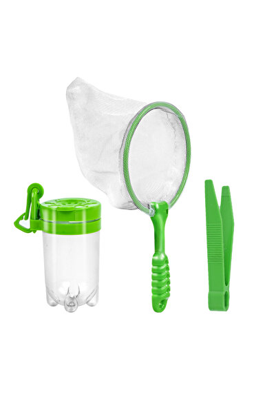 Choice green Insect Observation Jar, Feeding Box, Capture Net, Insect Catchin...