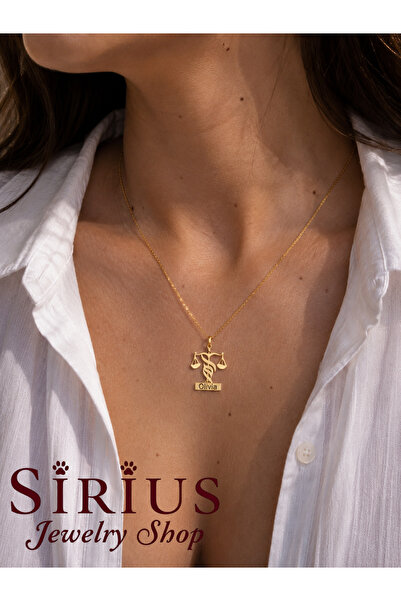 sirius jewelry 925 Ayar | Adalet / Avukat Terazi Kolye