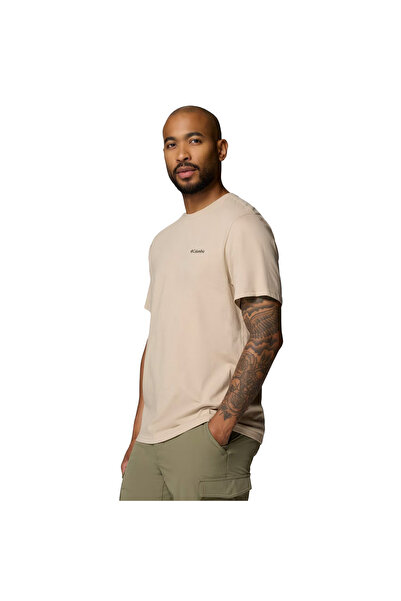 Columbia CSC OUTDOOR TEE ΜΕ ΓΡΑΦΙΚΟ ΣΧΕΔΙΟ ΣΤΗΝ ΠΛΑΤΗ 155021-271 Μπεζ