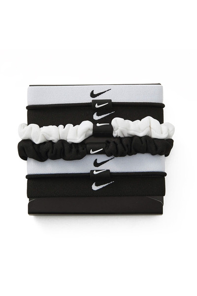 Nike FLEX CLASSIC ΜΙΚΤΑ ΛΑΣΤΙΧΑΚΙΑ ΜΑΛΛΙΩΝ 8ΤΕΜ. N.101.1934-127 Λευκό-Μαύρο