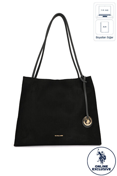 U.S. Polo Assn. Black Women's Shoulder Bag Us26806 Online Exclusive