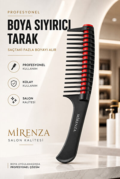 mirenza cosmetic Ombre Comb Dyeing Comb - Pieptene de coafură pentru ombre, p...