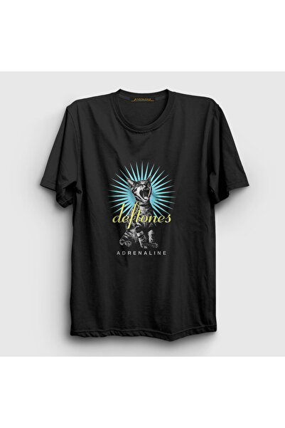 Presmono Unisex Black Adrenaline Deftones T-shirt374448tt