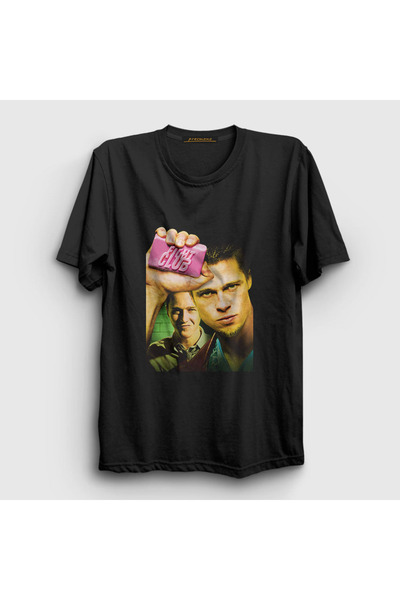 Presmono Unisex crna folija za zaštitu Fight Club Fight Club T-shirt 245050tt