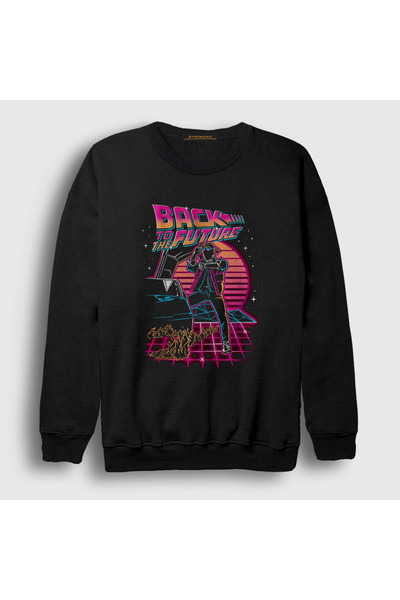Presmono Unisex crna majica sa filmom Povratak u budućnost 243697tt