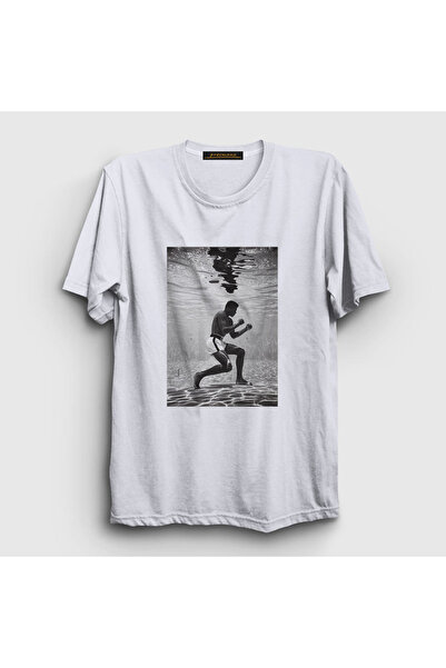 Presmono Unisex beli bazen Muhammad Ali T-shirt 230530tt
