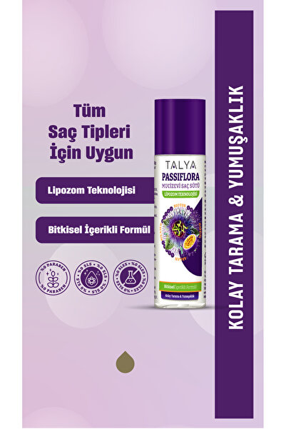 Talya Passiflora Miraculous Hair Milk - 200 ml, Herbal Ingredient, Liposome T...