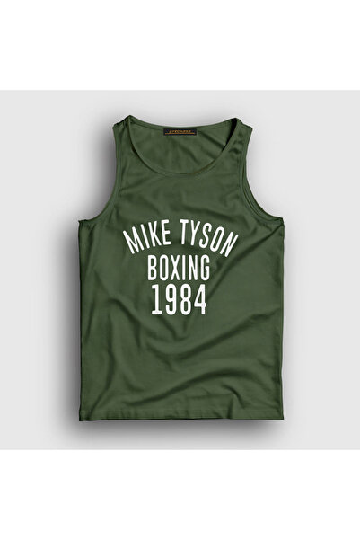 Presmono Unisex kaki majica bez rukava 1984 Mike Tyson 157350tt