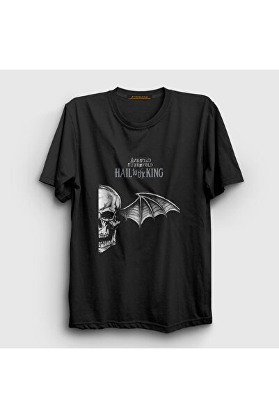 Presmono Unisex crni kralj Avenged Sevenfold T-shirt 15758tt
