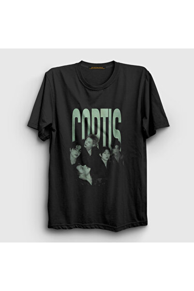Presmono Unisex Black Poster K Pop Cortis T-Shirt 603798Tt