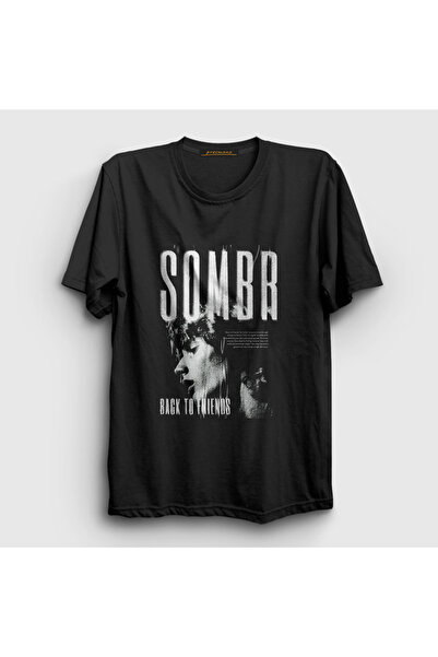 Presmono Unisex Black Back to Friends Poster Sombr T-Shirt 590888Tt