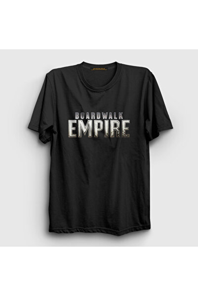 Presmono Tricou unisex cu logo negru Boardwalk Empire 560318tt