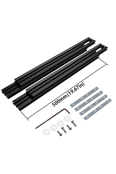 choice2 500mm Set Trimming Machine Milling Groove Engraving Guide Rail Multi-...