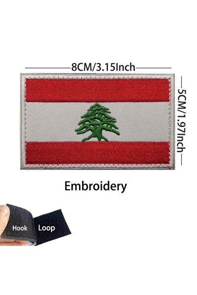 Choice23 22-Lebanon Pakistan,Korea,Lebanon,Vietnam Flag Badges,Asian Country ...