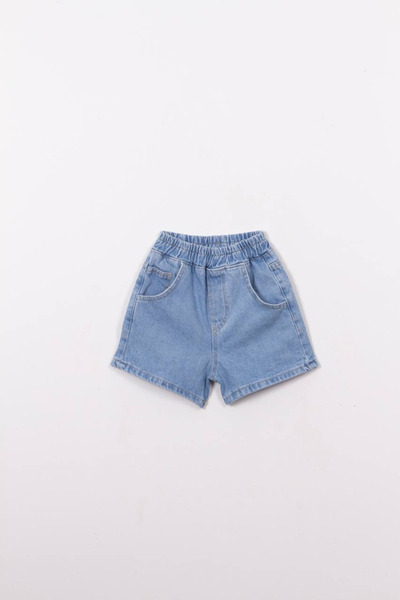 NOBLEKIDS La Ciel Paris Kids Denim Shorts Light Blue