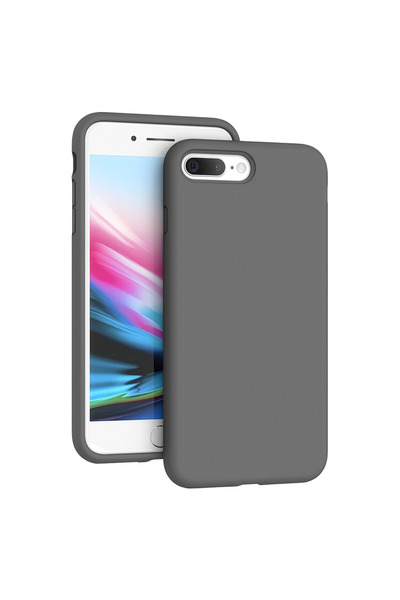 Casey Studios iPhone 7 Plus/8 Plus Silicone Case, with microfiber, slim, prot...