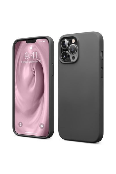 Casey Studios Силиконов калъф iPhone 12 Mini, с микрофибър, тънък, защитен, п...