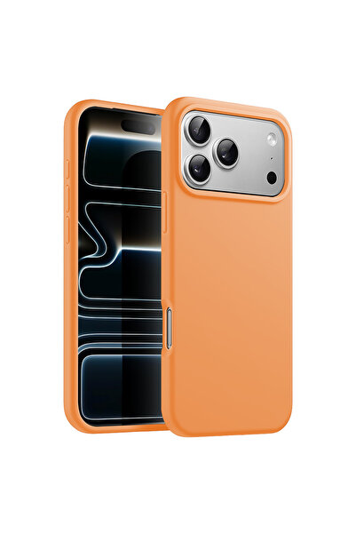 Casey Studios Apple iPhone 17 Pro Калъф, силиконов, микрофибър, тънък, повдиг...