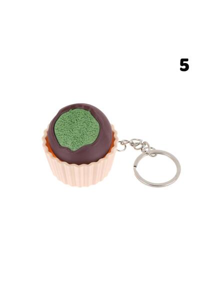 Choice5 N5 SUSU 1PCS 3D Chocolate Keyboard Keychain Fidget Toys Push Stress R...