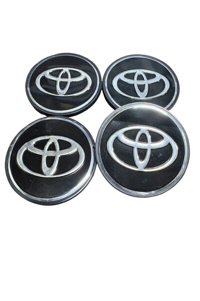 OEM TOYOTA Logolu Jant Arması Yapıştırma 56 Mm 4 Adet