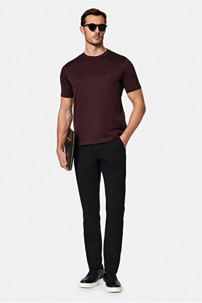 Abdullah Kiğılı Slim Fit Modal Blend Side Pocket Canvas / Chino Trousers