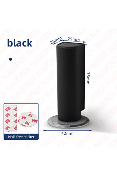 Choice1 black NAIERDI Magnetic Door Stopper Stainless Steel Heavy Duty Door S...