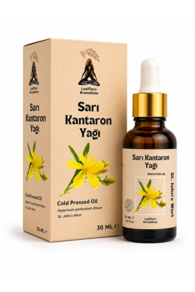 LeafFlora AromaHome Sarı Kantaron Yağı - 30 ML