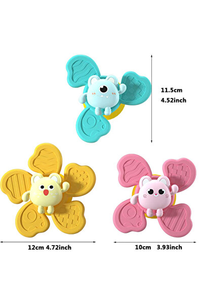 Choice8 Z AYL001 3 4 5leaves Cute Baby Sucker Spinning Toys Children Bath Mon...