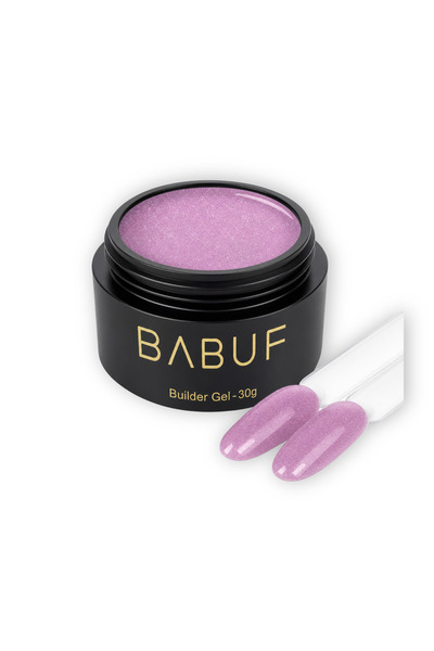 BABUF Gel reflectiv autonivelant Lilac Sparkle, lila sclipitor, 30g