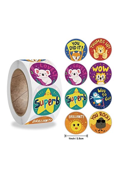 Choice1 E(10)-500PCS 100-500pc Stickers for Rolling Animal Toy Game Sticker D...