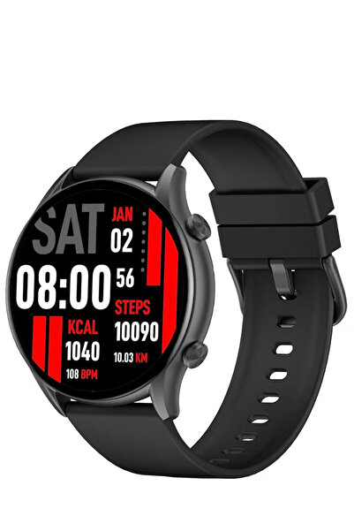EqiEch Kr Smart Calling Watch, Semi-AMOLED HD Round Display, Bluetooth Callin...