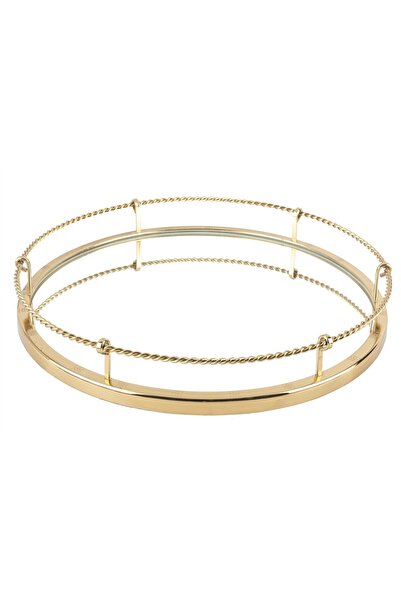Mikasa Moor Gold Burma Aynalı Tepsi 40x6cm