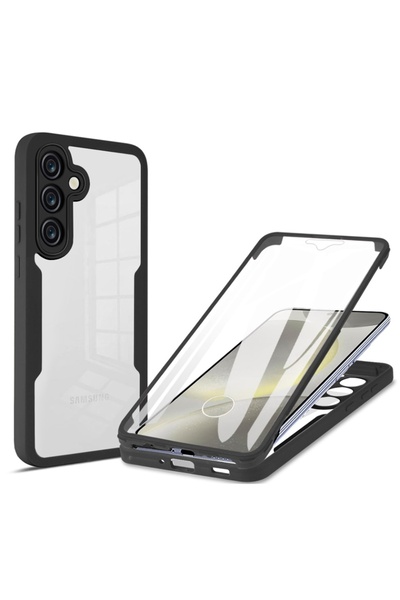 SKYDDAR INNOVATION Husă + folie pentru Samsung Galaxy S25, [pachet 360°] Colo...