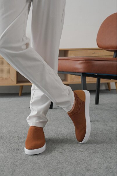 KUBACK Legend is back Kb-106 Kuback Taba Knitwear Casual Men's Shoes