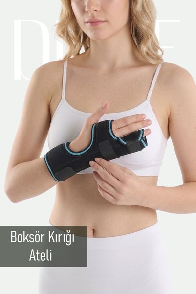 DILIFE Boxer Fracture Splint Metacarpal Fracture Fractured Crack Active Fixation Right&Left Compatible