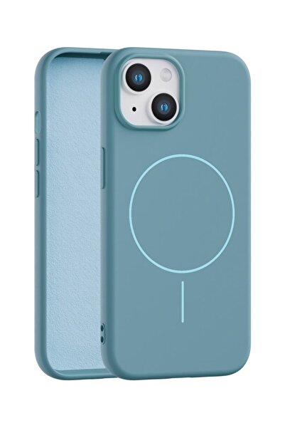 Vissona iPhone 13 Uyumlu İçi Kadife Magsafe Wireless Şarj Özellikli Telefon K...