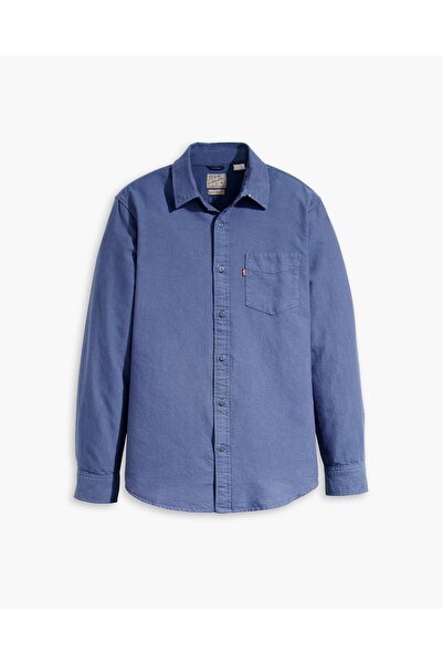 Levi's SUNSET 1 POCKET STANDARD BRIGHT WHITE PMAVİ