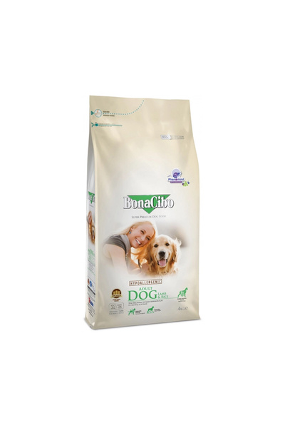 BonaCibo Αρνίσιο Ρύζι για Ενήλικες Μικρόσωμων Φυλών 3 κιλά