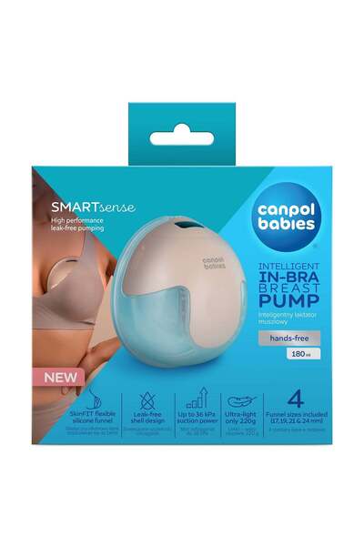 Canpol babies Pompa de San Inteligenta Hands Free SmartSense 20/115