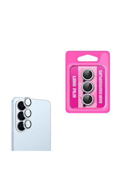 Pilanix Metal Framed Rhinestone Single Camera Lens Protector Cl-06 for Samsun...