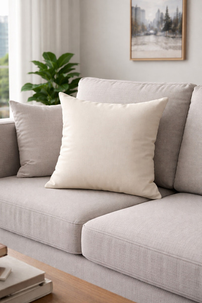 EYPRICH Decorative Duck Linen Throw Pillow Cover 42X42 cm