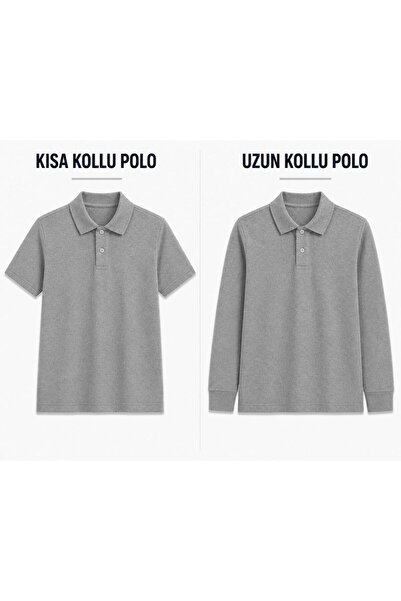 BAGİSTA BUTİK TRICOU UNISEX CU GULER POLO, CU MÂNECĂ LUNGĂ ȘI SCURTĂ